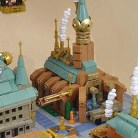 Have you observed steampunk community, circuit area, triad, these appealing miniature MOCs?