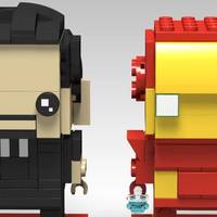 Lego Structure Section Chapter 11: Lego Foundation Square Head MOC: Wonder Series - Iron Man Tony Stark