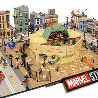 The Battle of Sokovia, Aochuang, Spiderman ... Marvel collection wonderful MOC