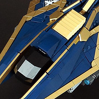 Share the intriguing MOC post 4: The little and exquisite spaceship, the blend of blue and also gold is extremely remarkable