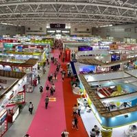 Xiaoku takes you to see the event in the cloud-- the building block company style of Shenzhen Toy Exhibition in 2022