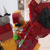 Lego innovation adjustments 31073: Strange monster, becoming challenging core mecha (III)
